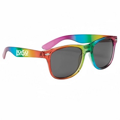 Rainbow Plastic Sunglasses